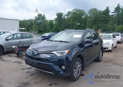 2017 Toyota Rav4 Hybrid Xle z USA, uszkodzony, nr VIN JTMRJREV2HD071010